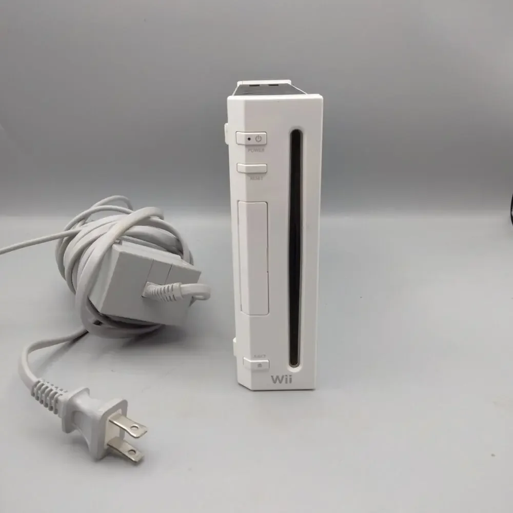 Nintendo Wii White Console Only GameCube Compatible Tested RVL-001